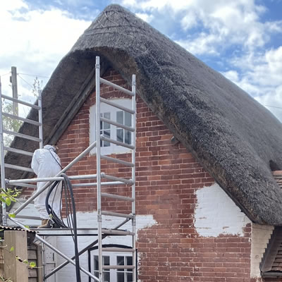 paint removal Dorset for brick walls